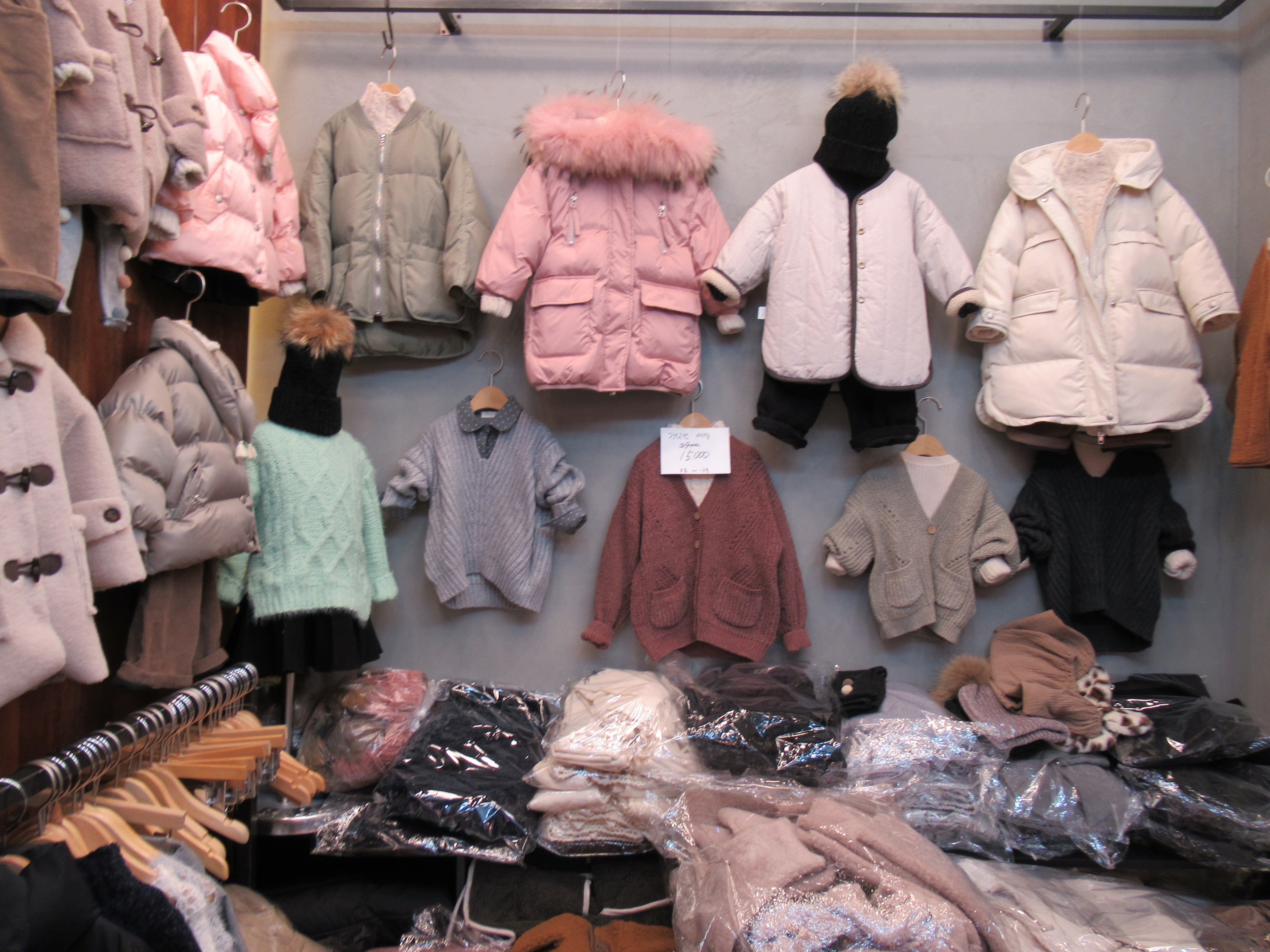 韓国南大門で子供服はサイズと店員さんに注意！韓国ブログ旅☆