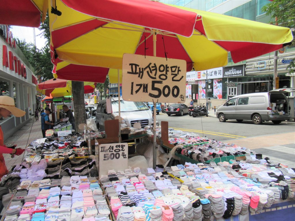 韓国　靴下　サイズ